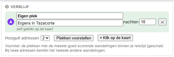 Het blok Verblijf met verblijf A in Tazacorte, 10 nachten